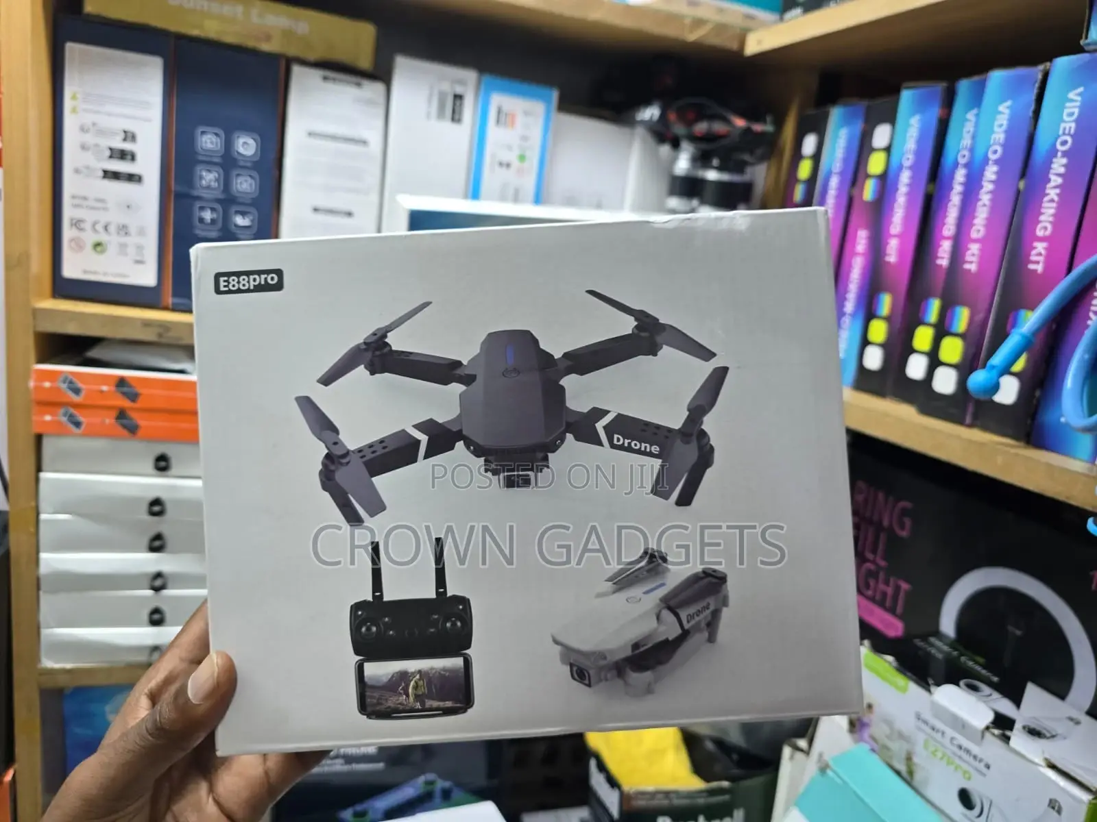 E88 Pro Foldable Drone Dual Camera Wifi FPV