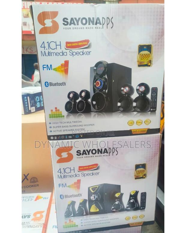 Sayona SHT-1148bt 4.1ch Multimedia Speaker System. - main view