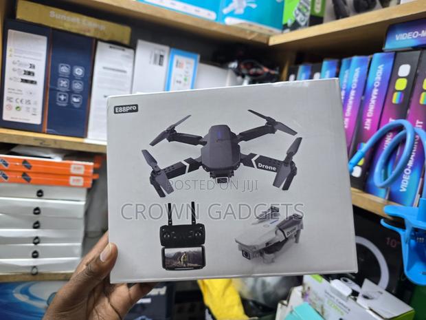 E88 Pro Foldable Drone Dual Camera Beginner Friendly - main view