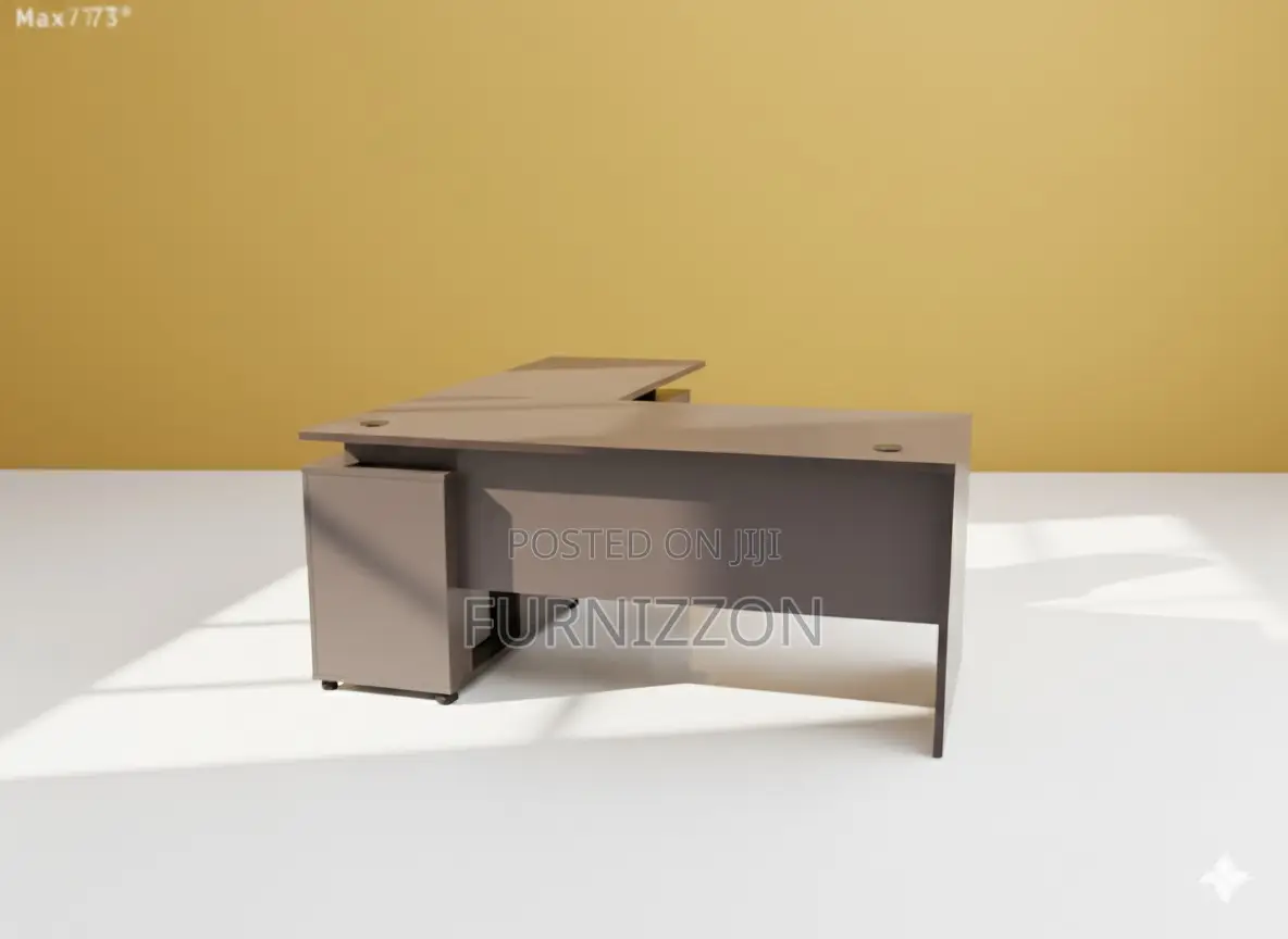 Modern L-Shaped Office Desk 1.6m