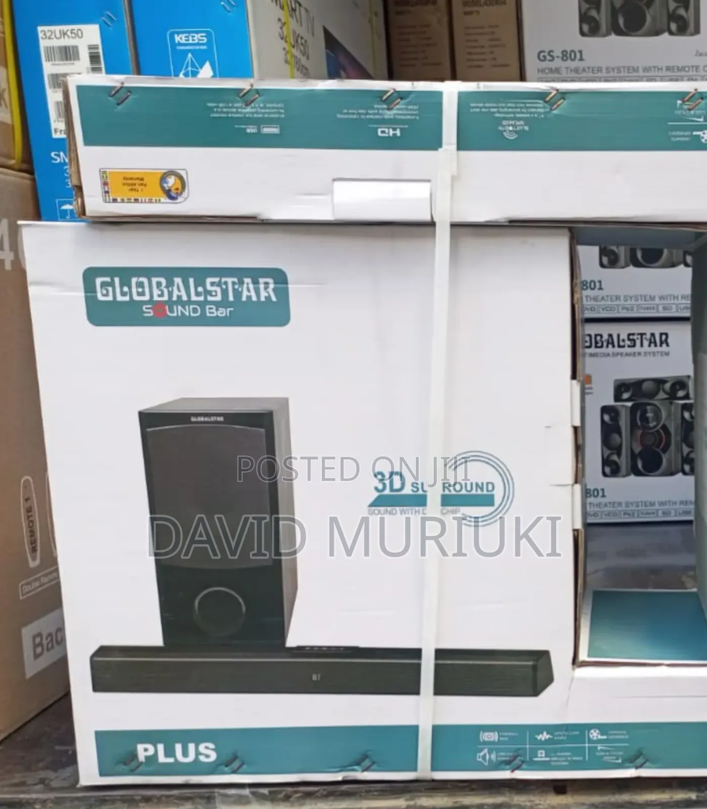 Gs 801 Globalstars 3.1ch Sound Bar