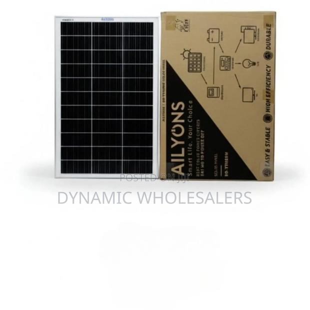 Ailyons 80w Monocrystalline Solar Panel