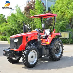 50hp Electric Start Four-Wheel Drive Tractor Tiller for Sale in Kenya