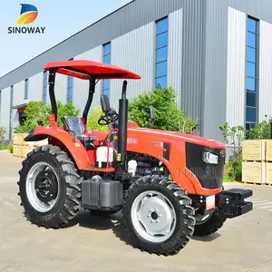 50hp Electric Start Four-Wheel Drive Tractor Tiller for Sale in Kenya