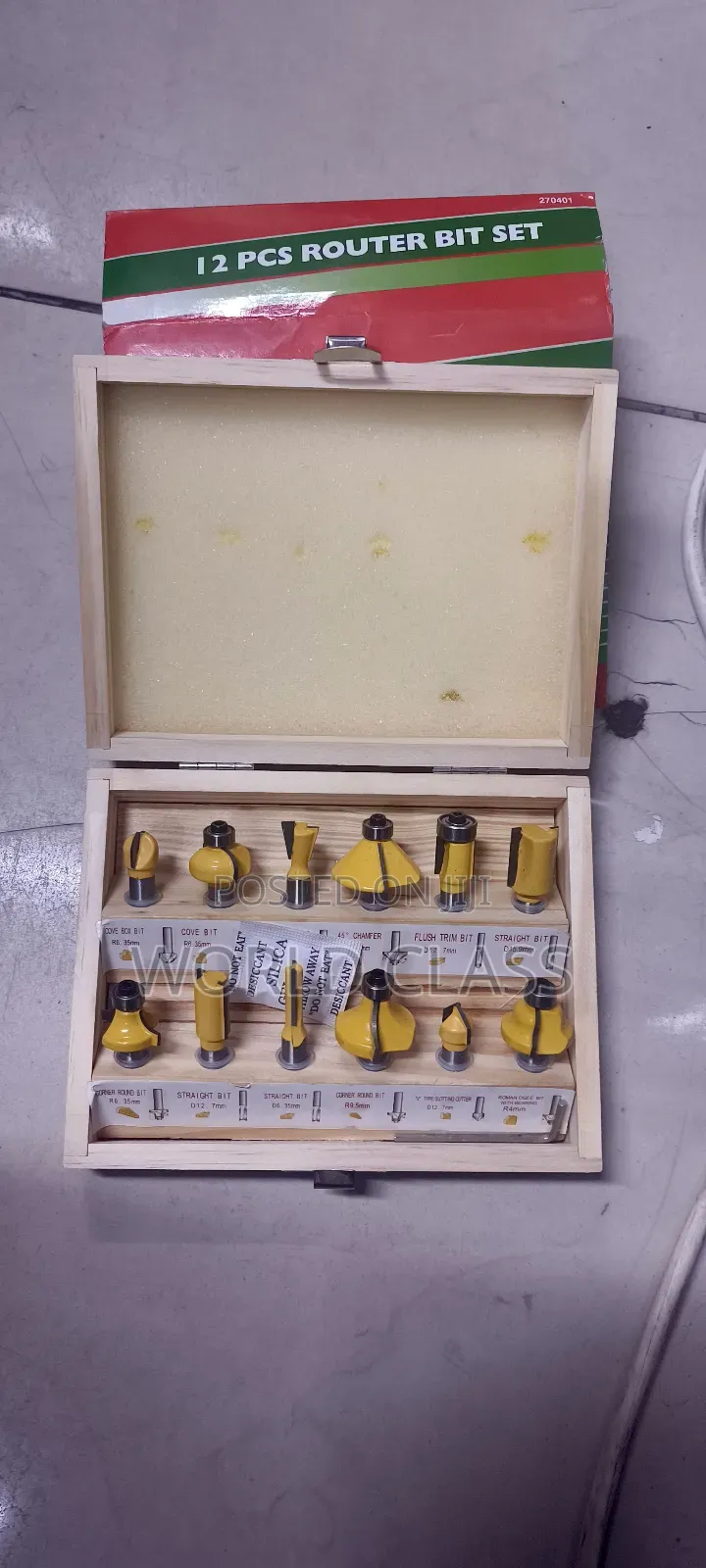 12 PCS 8mm Router Bits