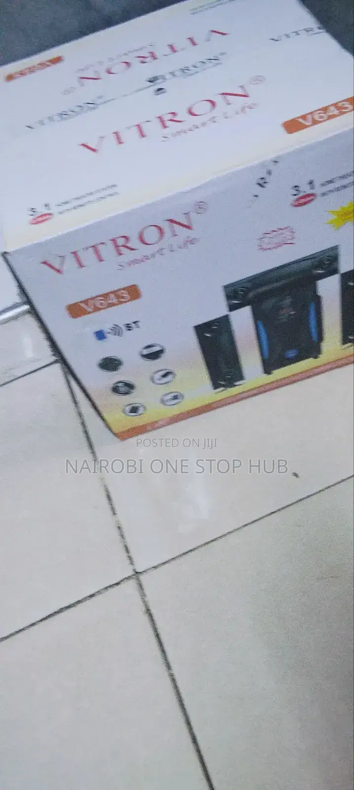 Vitron V643 3.1 Channel Bluetooth Subwoofer