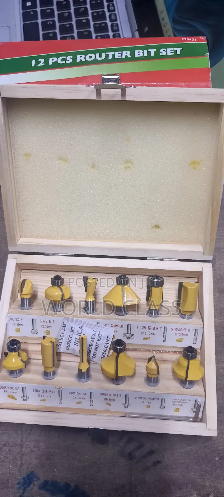 8mm Router Bits 12pieces