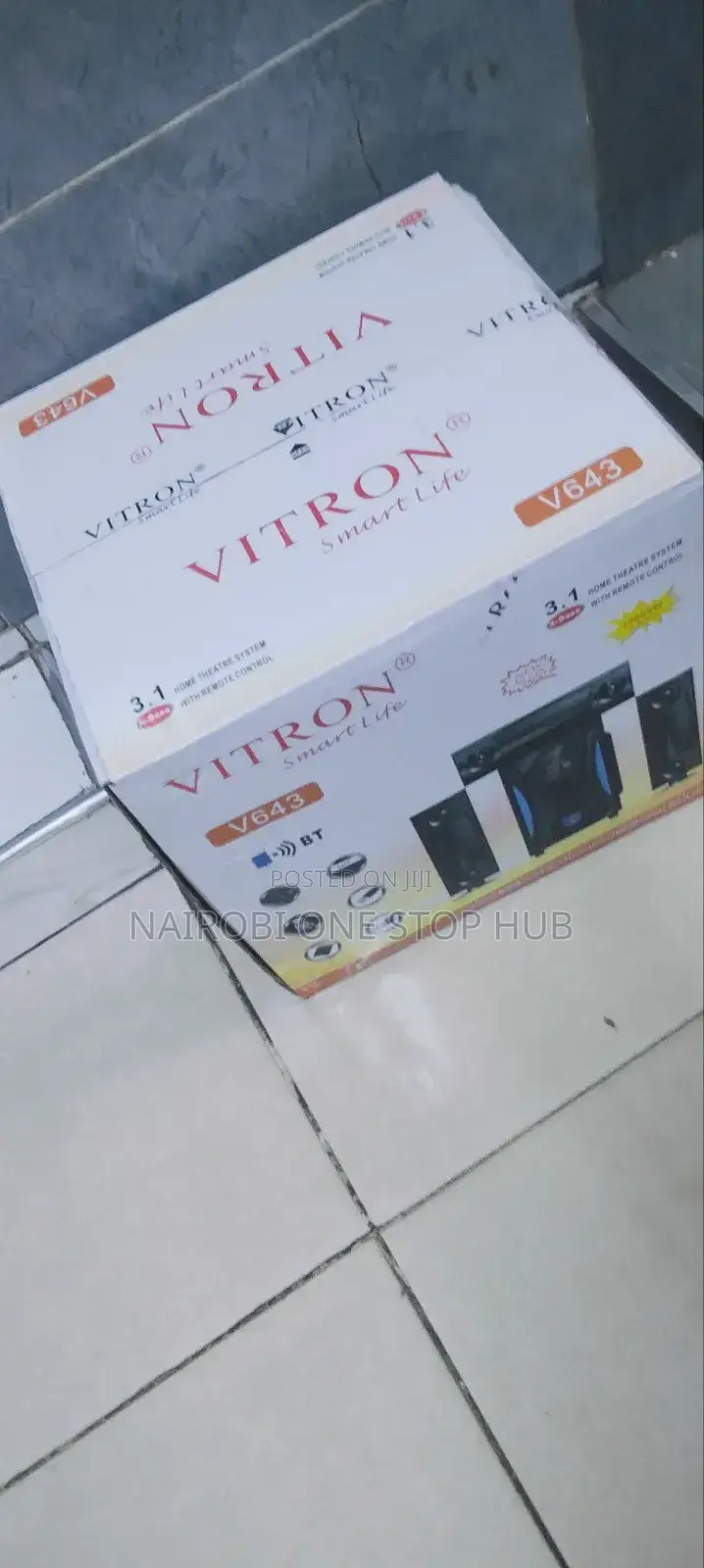 Vitron V643 Powerful Bass Home Speaker System