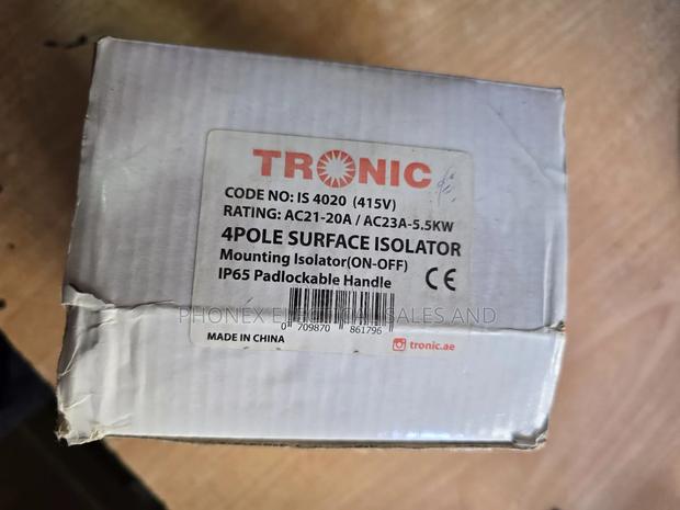 Isolators Tronic - main view