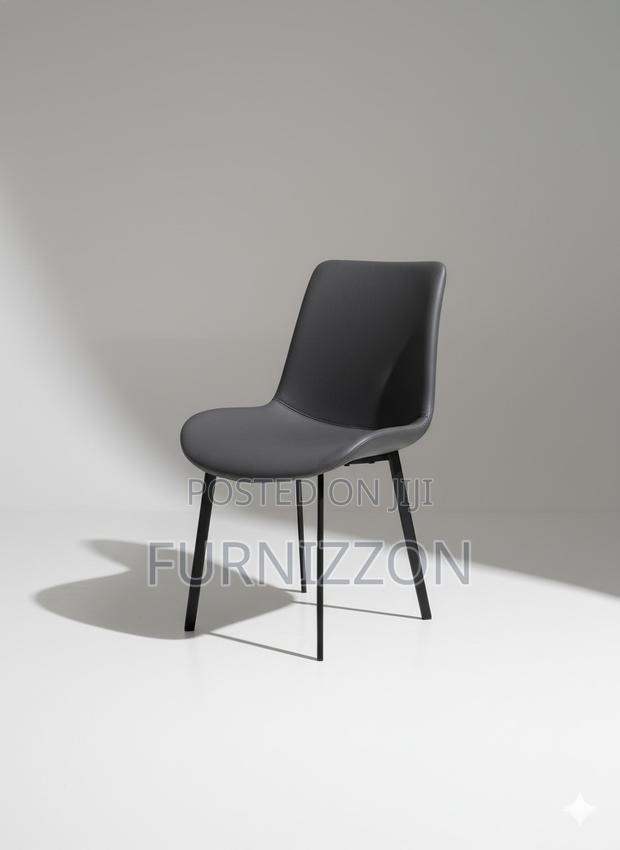 Multi-Purpose Dark Grey Dining Chair - main view