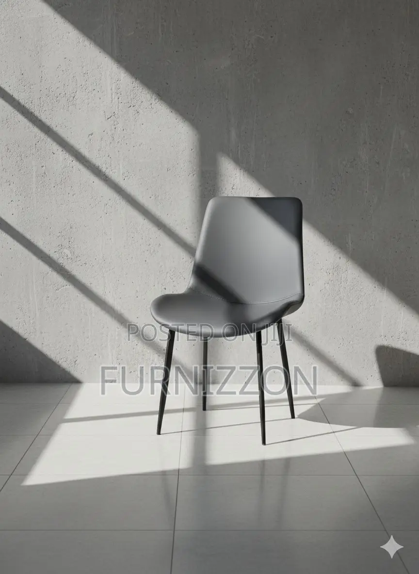 Elegant Dark Grey Dining Chair for Modern Interiors