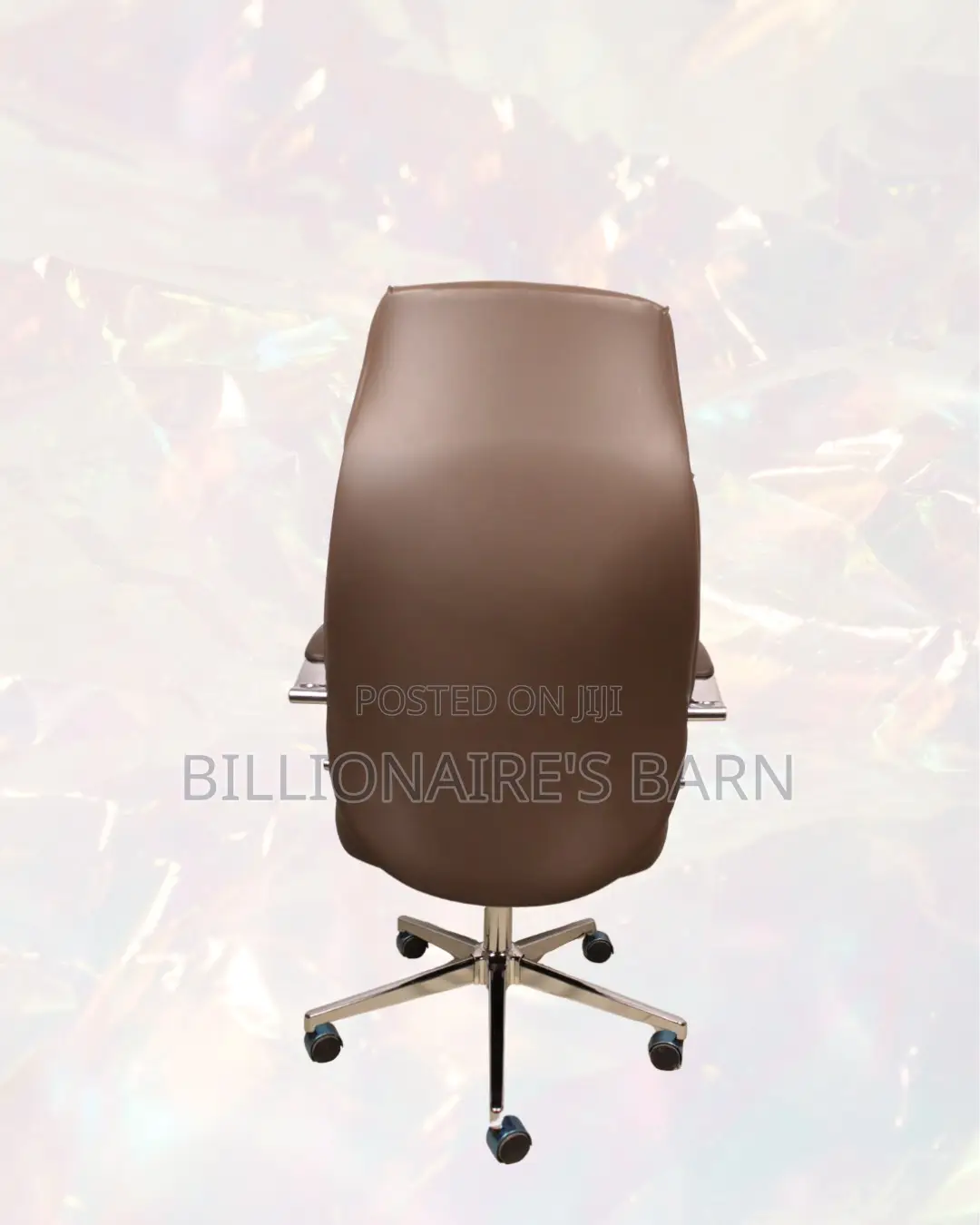 Brown Executive Office Chair | Boardroom-Ready Style Without the Drama