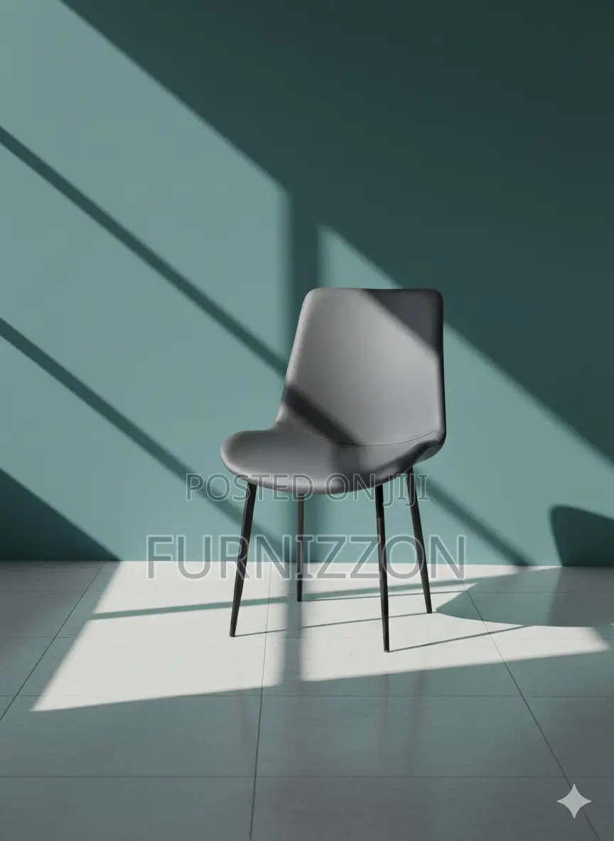 Durable Dark Grey Dining Chair