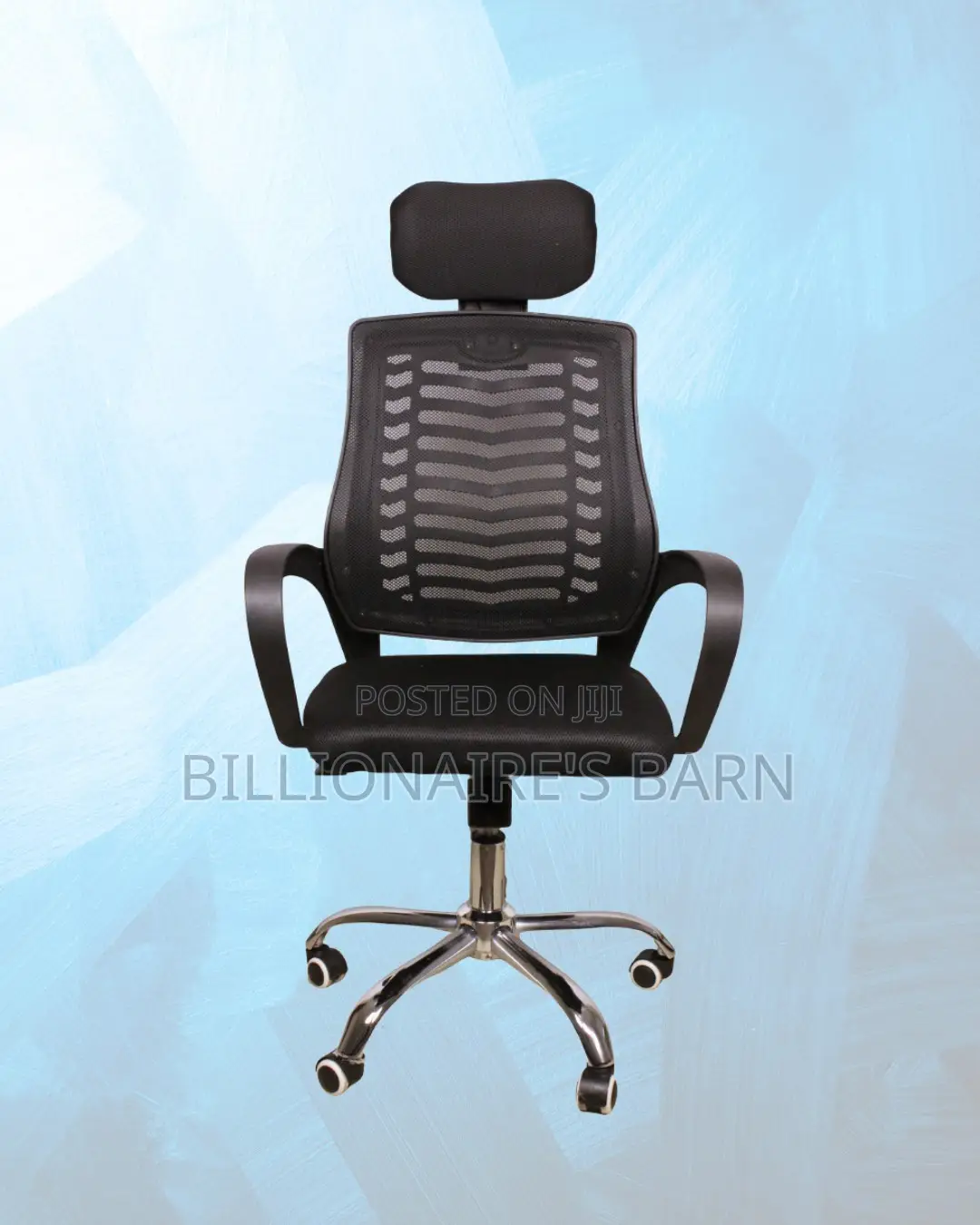 Black Secretarial Mesh Chair | Boardroom-Ready Style Without the Drama
