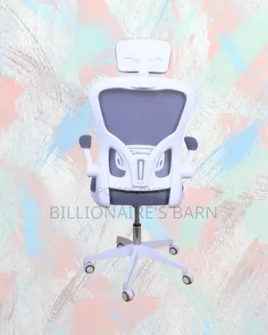 White Ergonomic Mesh Chair | Boardroom-Ready Style Without the Drama