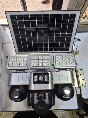 Vts30a Solar 4g (Uses Simcard) 3 Lens Camera + Lights