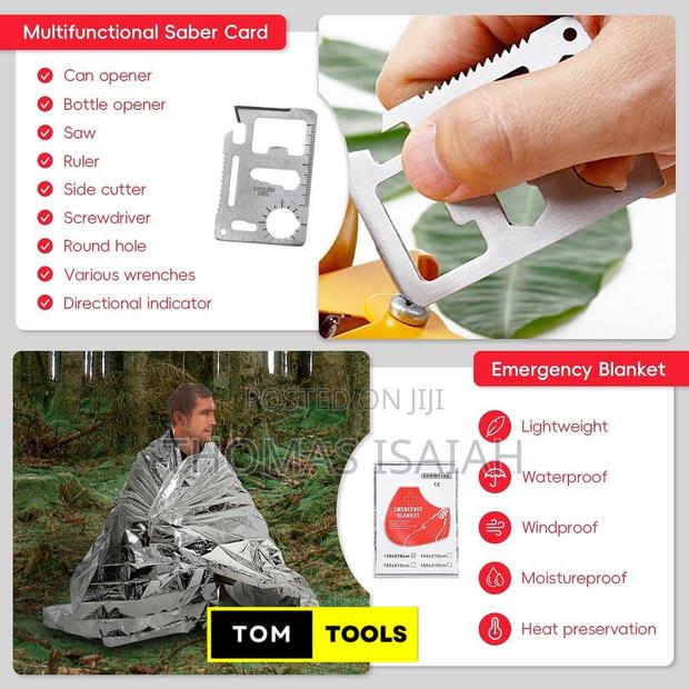 53pcs Professional First Aid Kit for Car, Home, School - thumbnail 5