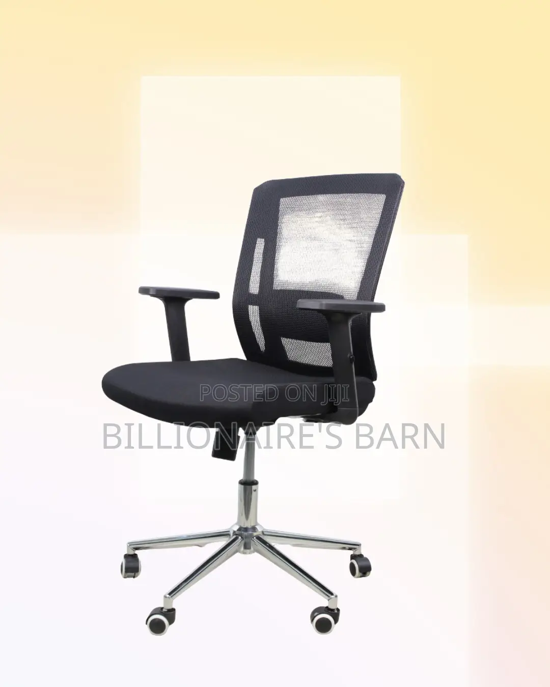 Black Origin Mesh Chair | Boardroom-Ready Style Without the Drama