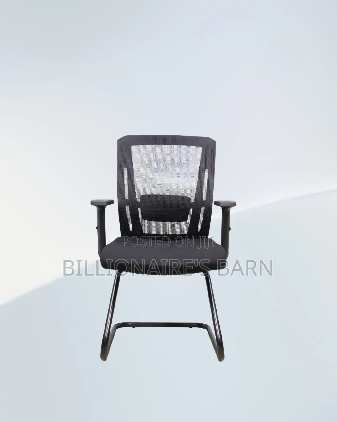 Black Visitor Chair | Boardroom-Ready Style Without the Drama
