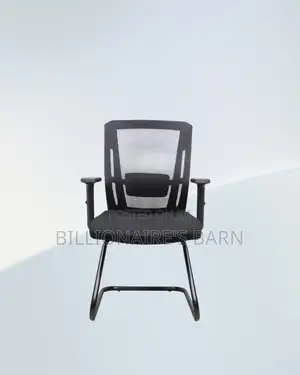 Black Visitor Chair | Boardroom-Ready Style Without the Drama