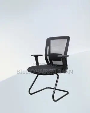 Black Visitor Chair | Boardroom-Ready Style Without the Drama