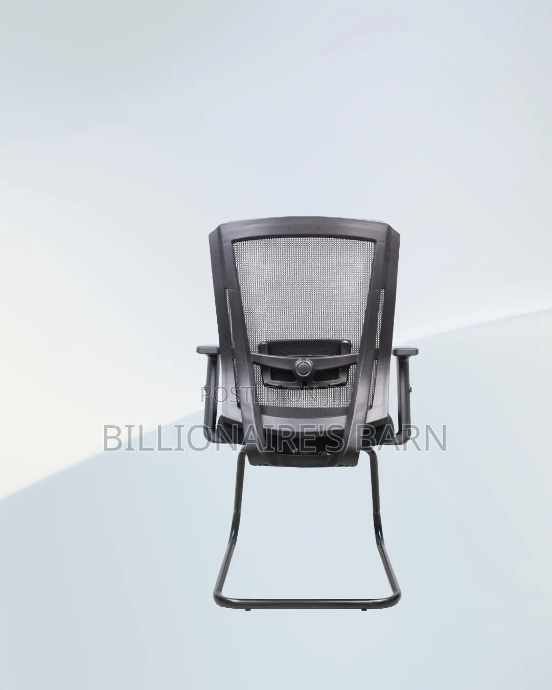 Black Visitor Chair | Boardroom-Ready Style Without the Drama
