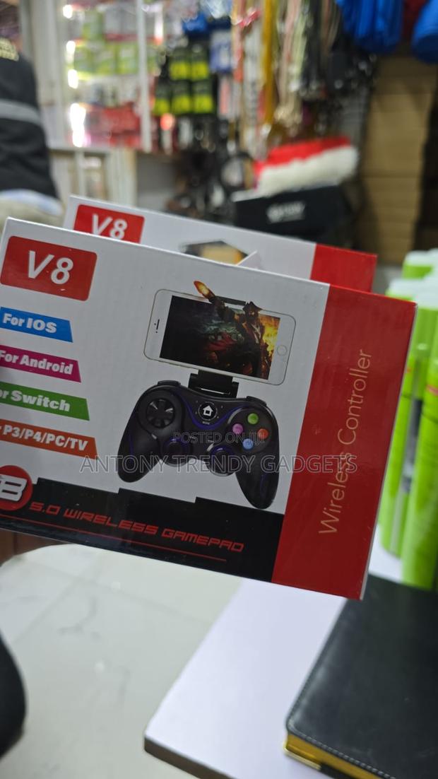 S.O Gamepro V8 Wireless Controller Bluetooth Gamepad - thumbnail 2