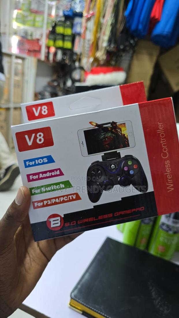 S.O Gamepro V8 Wireless Controller Bluetooth Gamepad - thumbnail 3