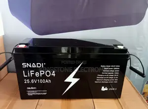 Snadi 24v 100ah (2.56kwh) Lithium Battery