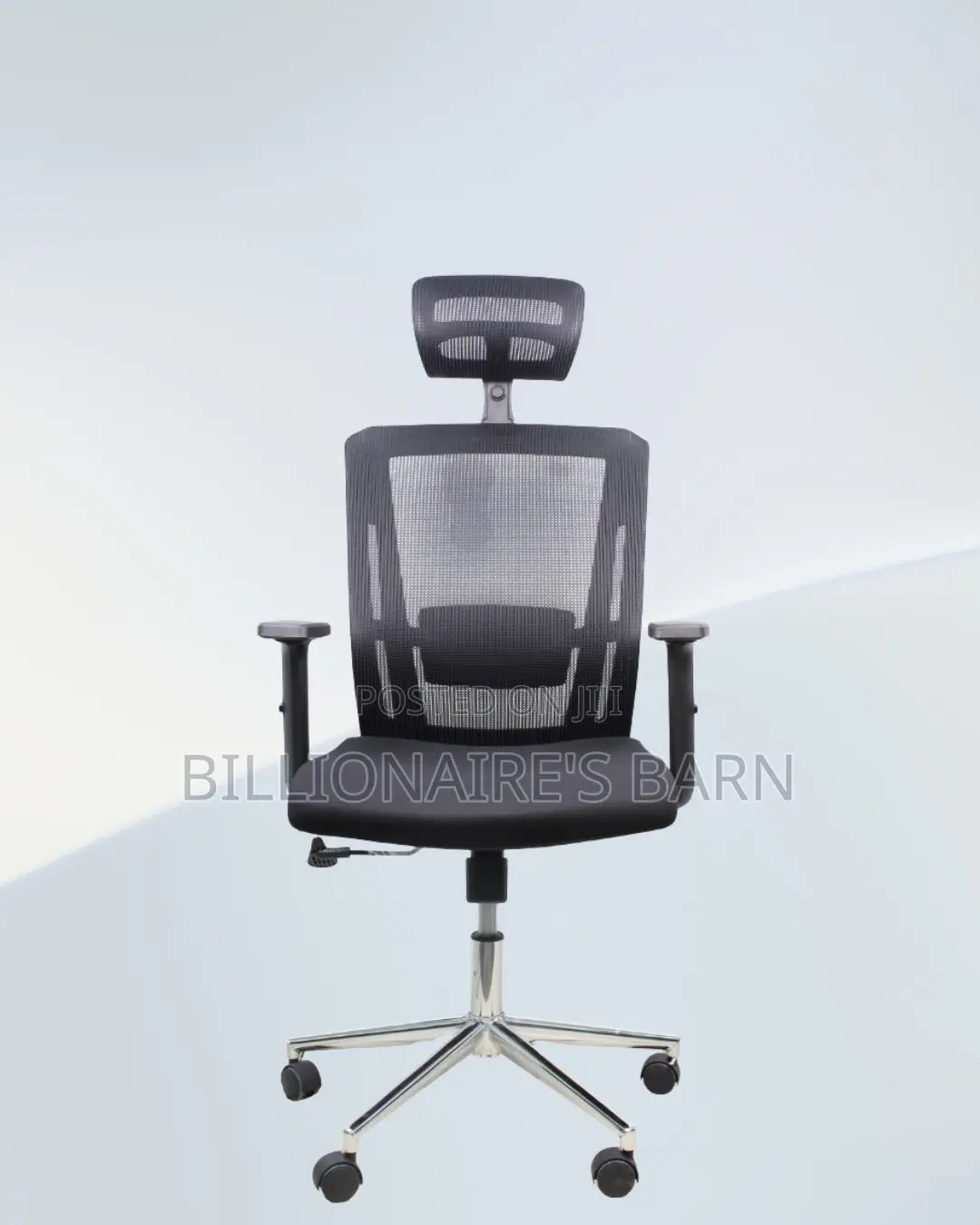 Black Ergonomic Mesh Chair | Boardroom-Ready Style Without the Drama