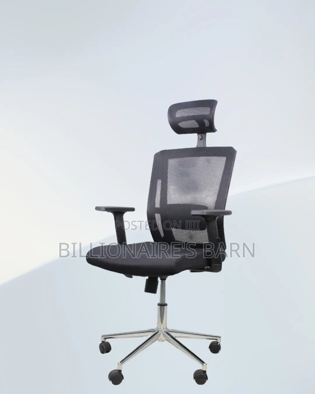 Black Ergonomic Mesh Chair | Boardroom-Ready Style Without the Drama
