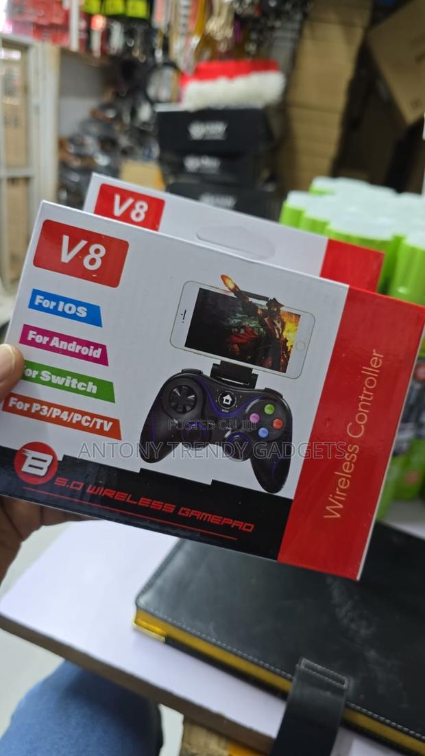 Gamepro V8 Wireless Bluetooth Controller For Android Ios - main view