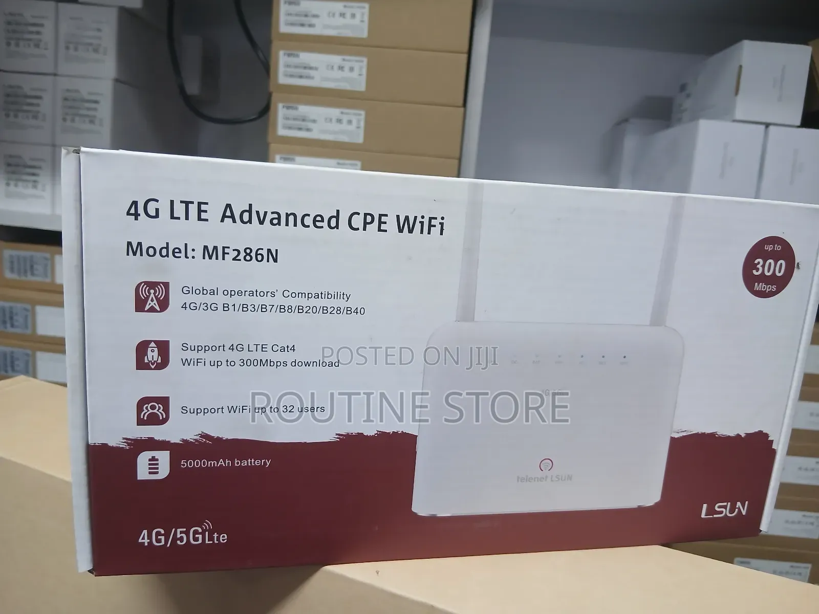 Telenet Simcard Router Mf286n