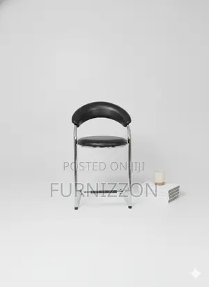 Modern Black Velvet Bar Stool