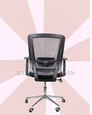 Black Origin Mesh Chair |Easy Adjustability for Different Desk Heights