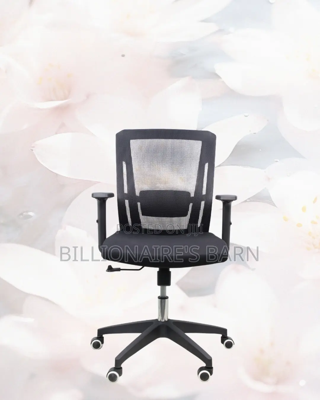 Black Origin Chair | Easy Adjustability for Different Desk Heights