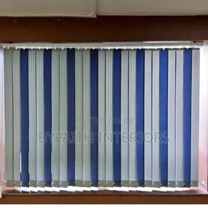 A Privacy Room With Vertical Blinds
