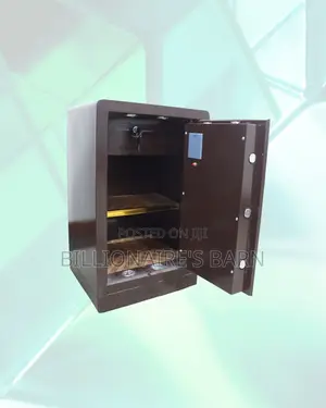 60kg Biometric Safe Box | Extra Safety With Alarm Triggers | Backup