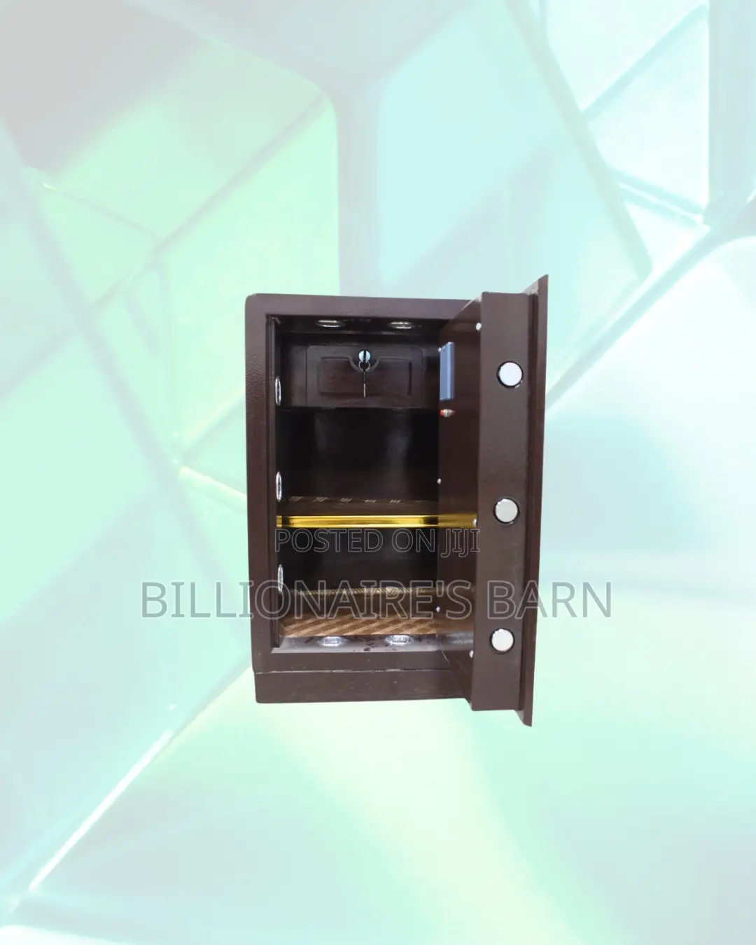 60kg Biometric Safe Box | Extra Safety With Alarm Triggers | Backup
