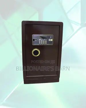 60kg Biometric Safe Box | Extra Safety With Alarm Triggers | Backup