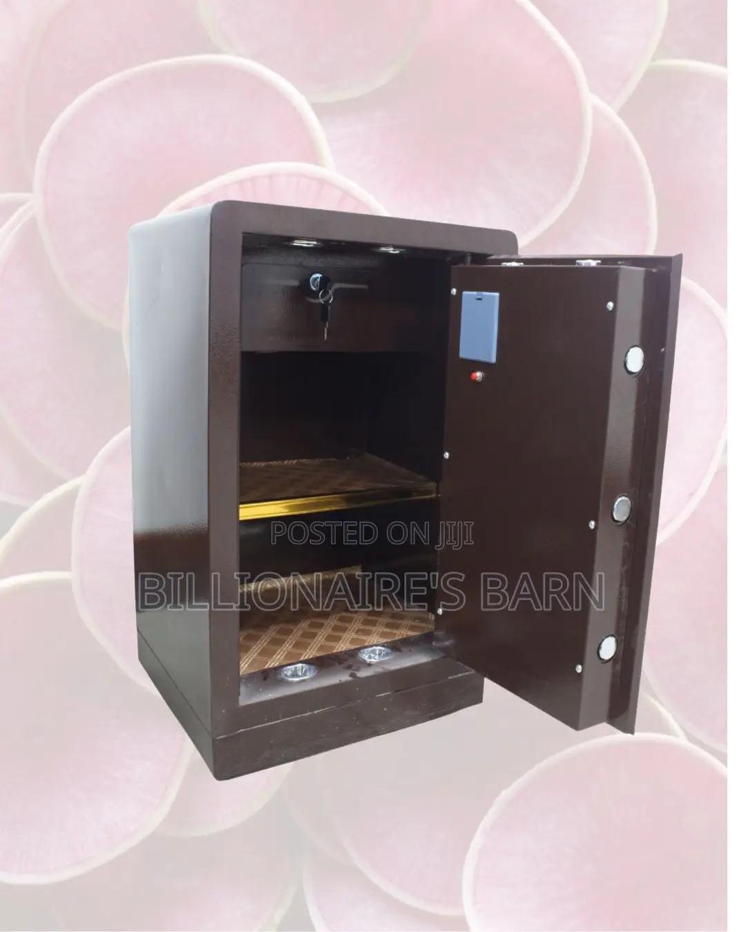 70kg Biometric Safe Box | Extra Safety With Alarm Triggers | Dual