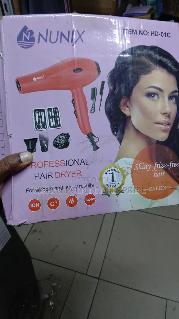 Nunix Hair Dryer - main view