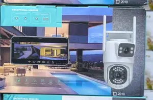Cam. V380 Pro Dual-Lens PTZ Wi-Fi Security Camera. CCTV