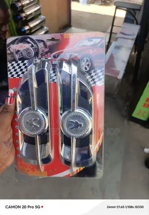 2pcs Universal Stick on Side Air Vent Decor