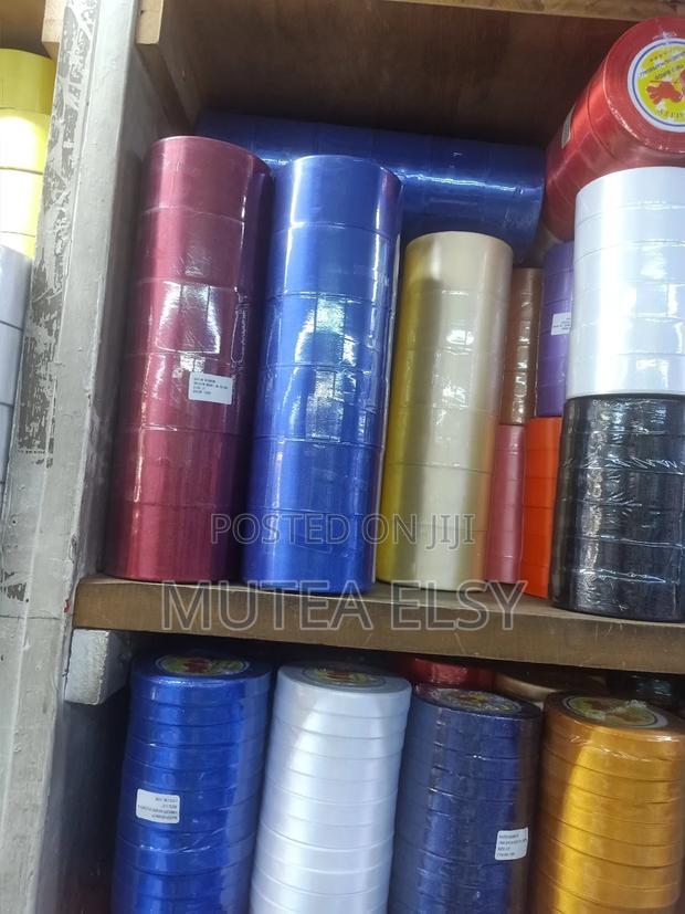 Multicoloured Quality Material Ribbon Rolls - thumbnail 2