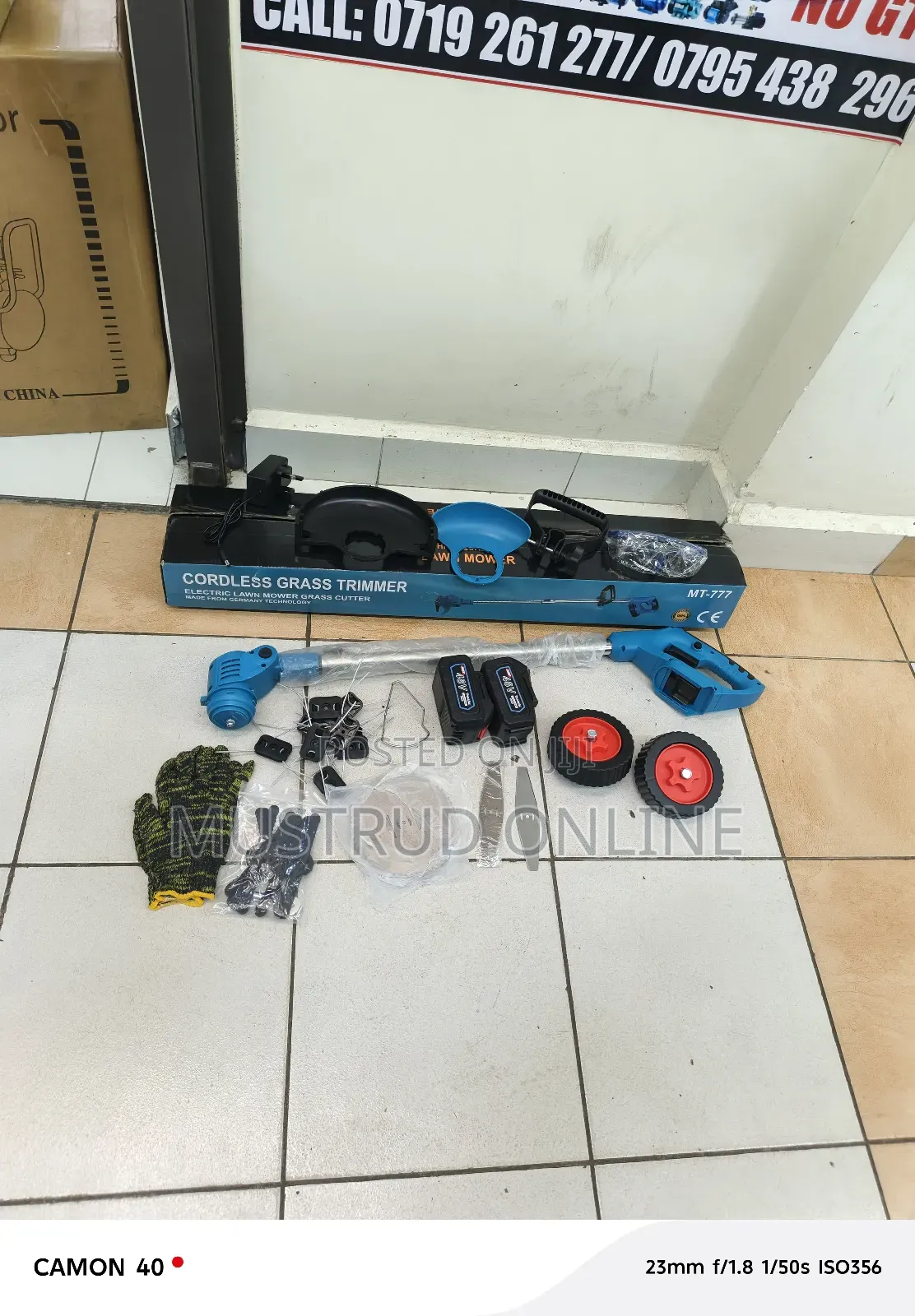 Cordless Grass Cutter/ Brush Cutter