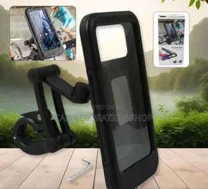 Dust Proof Handle Bar Mount Touch Screen Bicycle Phone Holder Casing