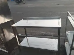 Commercial Stainless Steel Worktop Table With Upstand