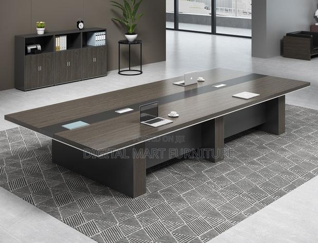 Brown 3m Office Desk for Meetings - thumbnail 7