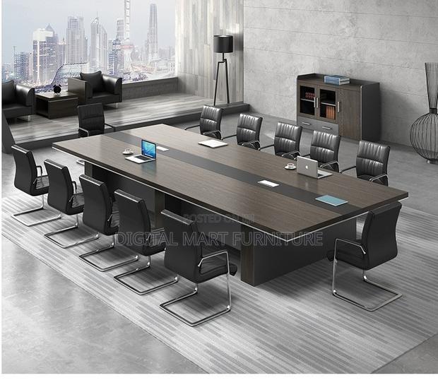 Brown 3m Office Desk for Meetings - thumbnail 10